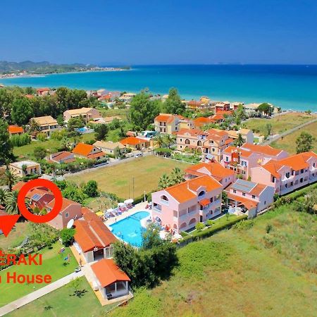 Asteraki Beach House Acharavi  Bagian luar foto
